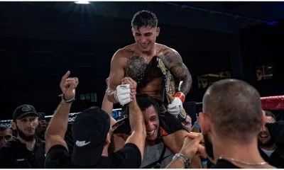 Bernardo Sopai FCR 13 Swedish MMA Frontkick