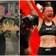 Carla Esparza Zhang Weili UFC 281 Frontkick