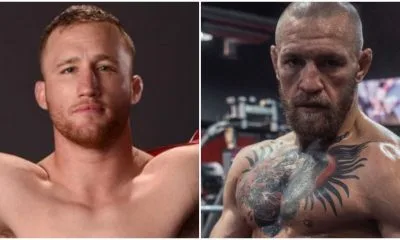 Justin Gaethje Conor McGregor UFC Frontkick