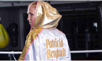 Patricia Berghult Swedish 1 Boxing Frontkick