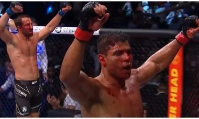 Paulo Costa Luke Rockhold 1 UFC 278 MMA Frontkick