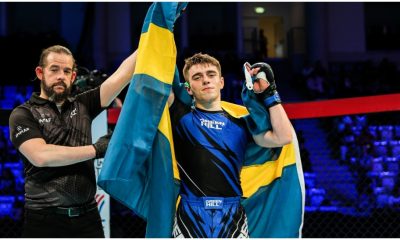 Daniyal Shamkhalov 1 MMA Sweden Frontkick