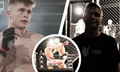 David Jacobsson Wolf Fight Promotion MMA Frontkick