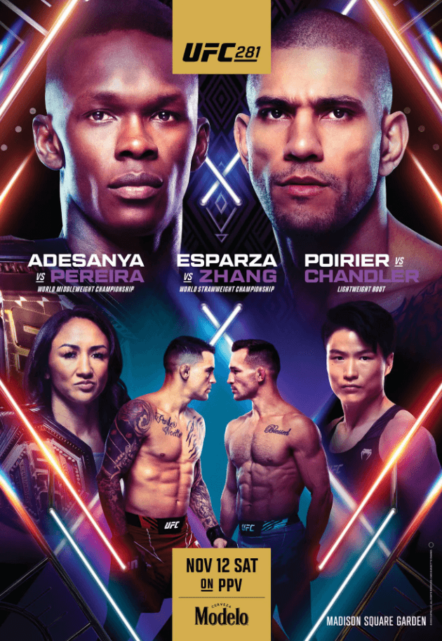 Adesanya vs Pereira UFC Frontkick