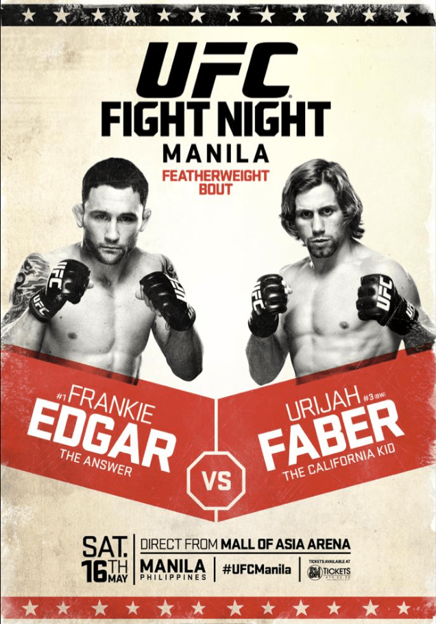 Frankie Edgar vs Urijah Faber Frontkick
