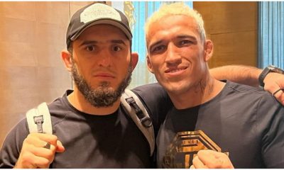 Charles Oliveira Islam Makhachev UFC 280 MMA UFC 1 Frontkick