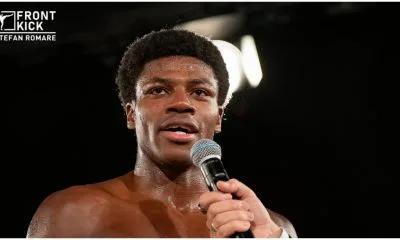 Costas Nanga Boxing Sweden 1 Frontkick