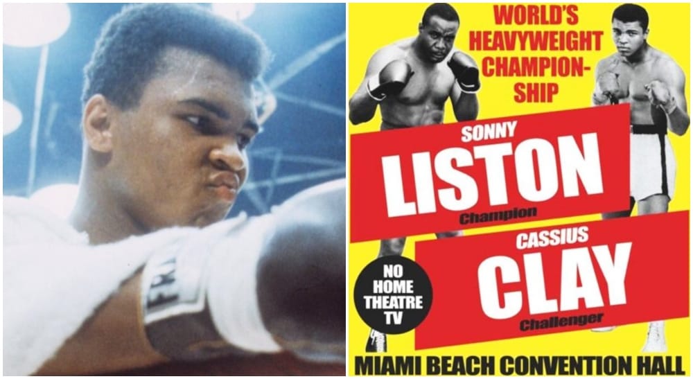 Ali vs liston 1 poster Boxing Frontkick.online