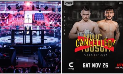 Zoran Milic FCR 14 cancelled MMA Swedish MMA Frontkick.online
