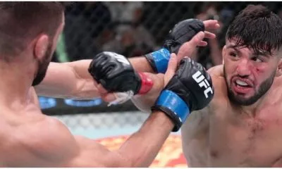 Arman Tsarukyan UFC 1 MMA Frontkick