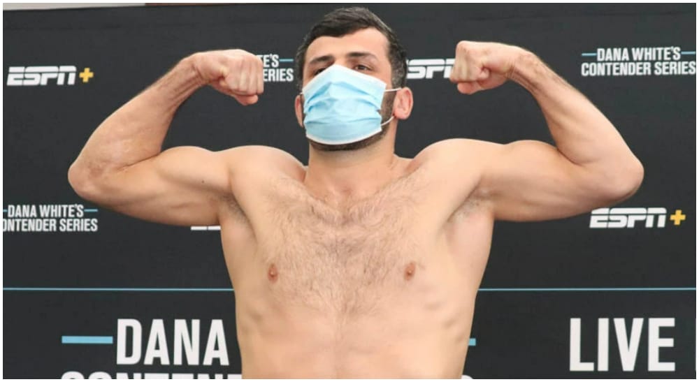 Gadzhi Omargadzhiev UFC Frontkick online