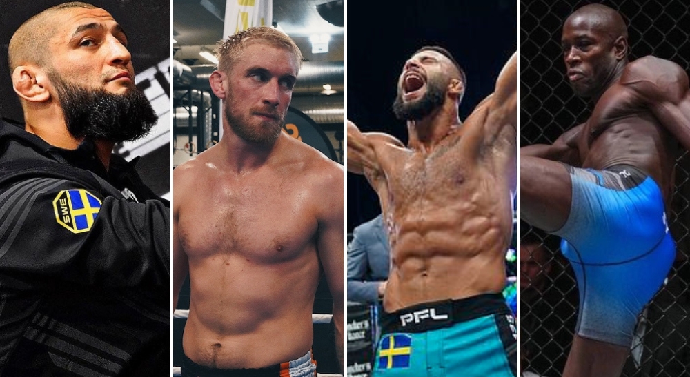 Top 25 Swedish MMA Fighter Pound-For-Pound