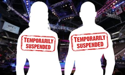 UFC fighters suspended NAC