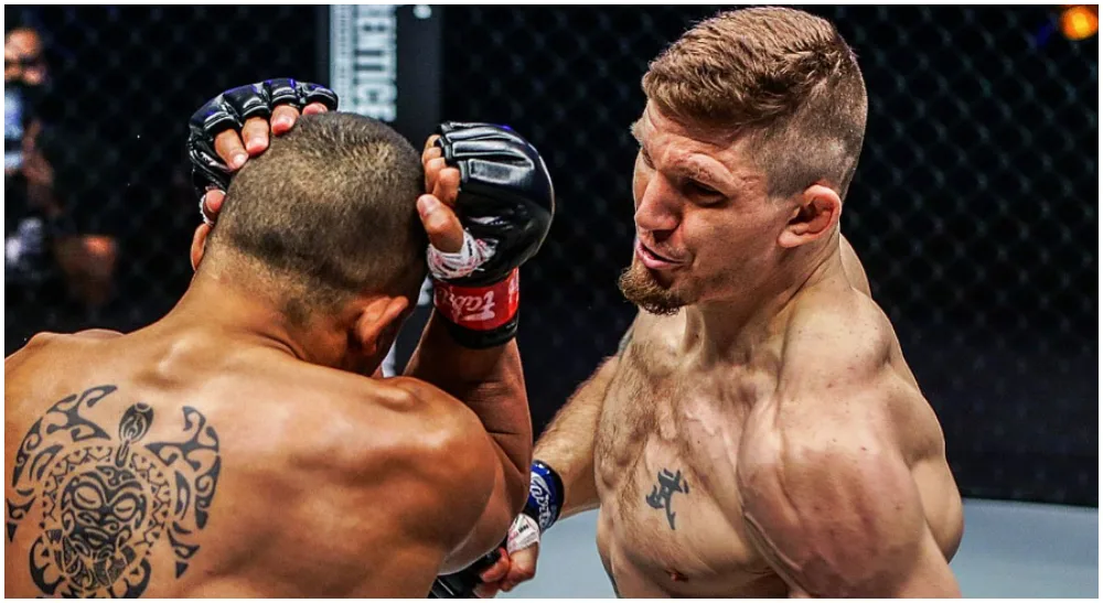 Zebaztian Kadestam MMA ONE 1 Frontkick online