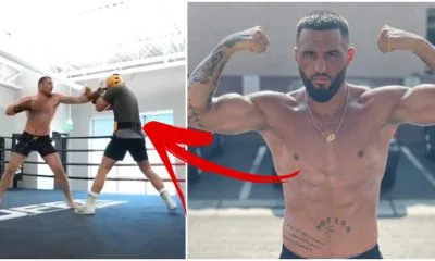 Robin Safar Sean Strickland sparring 1 Frontkick.online