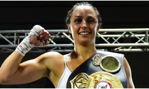 Linn Sandström ABP Fight Night 9 Frontkick.online