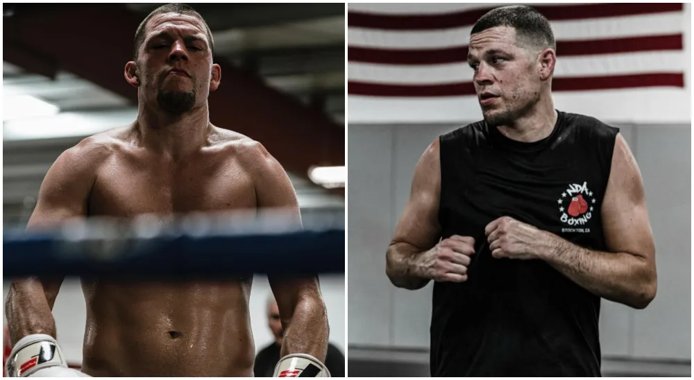 Nate Diaz pro boxing 1 Frontkick.online