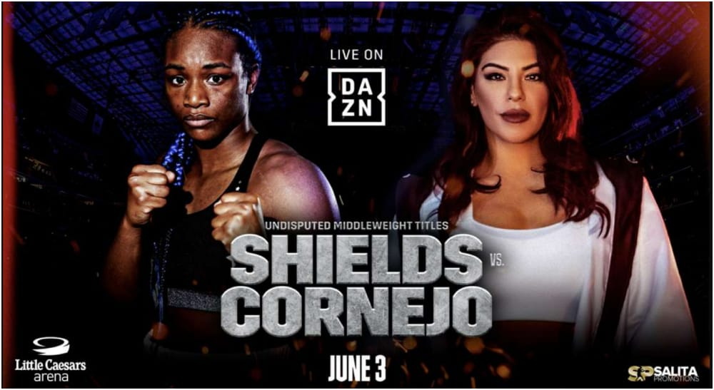 Shields vs Cornejo card boxing 1 Frontkick.online
