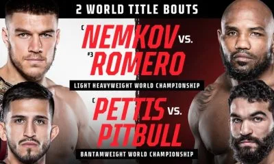Bellator 297 fight card 1 Frontkick