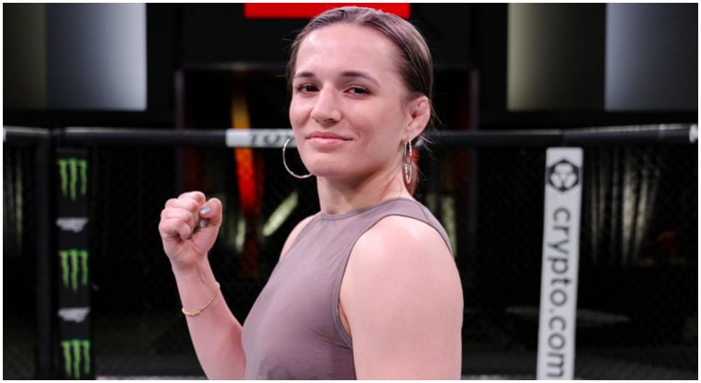 Erin Blanchfield MMA Bantamweight Frontkick.online