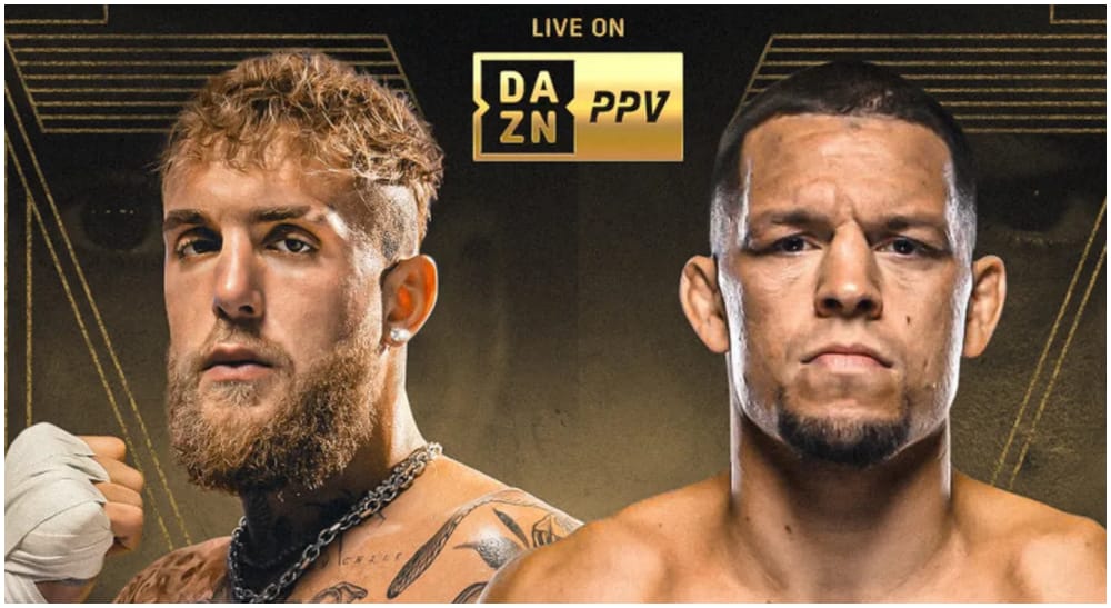 Paul vs Diaz card 1 Frontkick.online