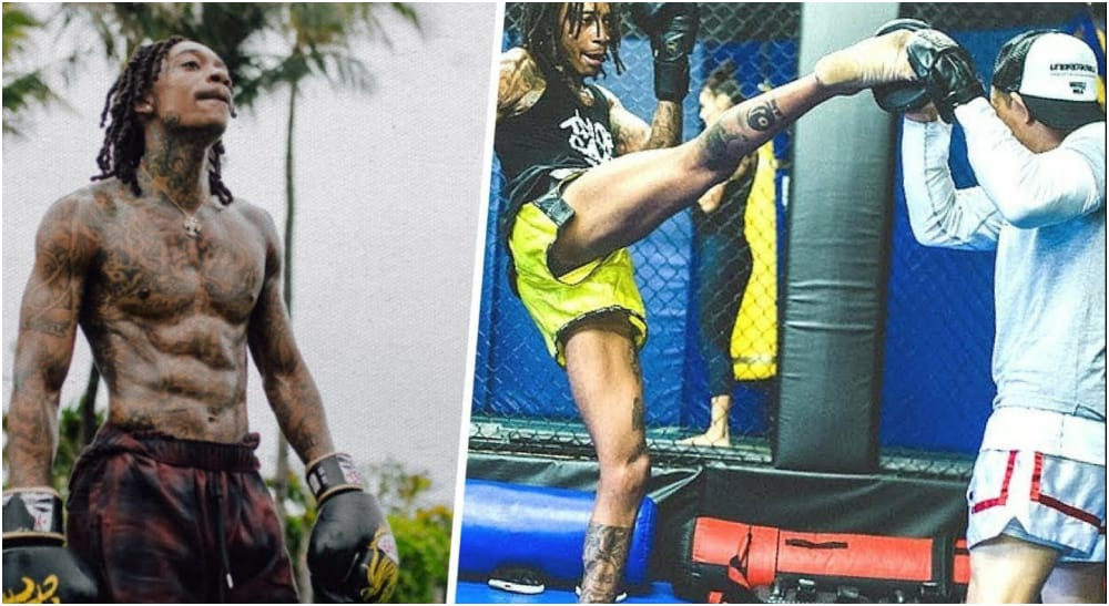 Wiz Khalifa boxing Frontkick.online