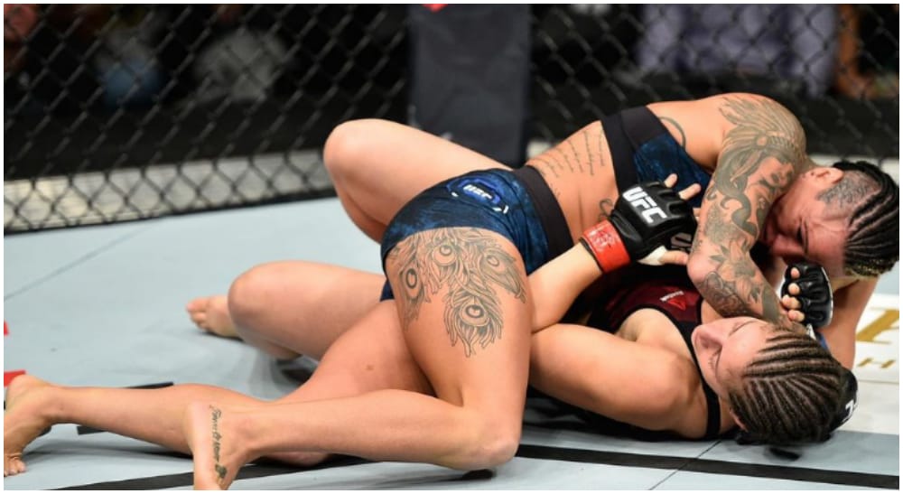 Ashlee Evans-Smith MMA Frontkick.online