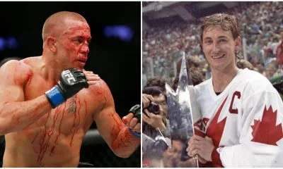 Georges St-Pierre Wayne Gretzky Frontkick.online