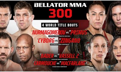Bellator 300 fight card MMA Frontkick.online