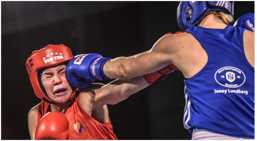 Jenny Lundberg Boxing Frontkick.online