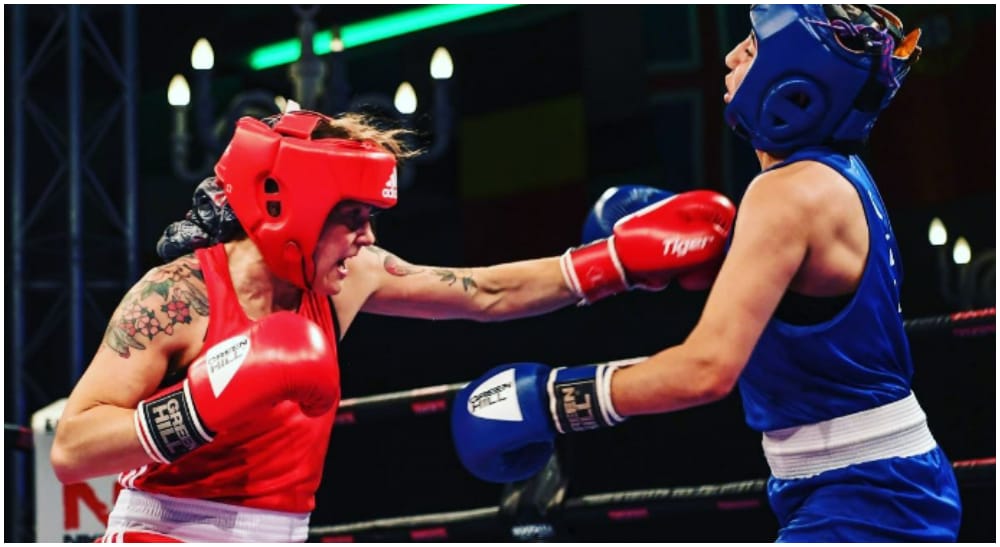 Sara Svensson Boxing Frontkick.online