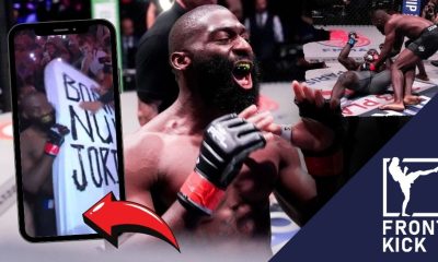 Cedric Doumbe Baissangour Chamsoudinov PFL Europe Paris MMA Frontkick