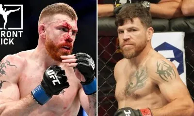 Jim Miller vs Paul Felder UFC 300 MMA Frontkick