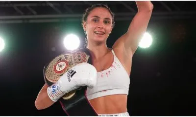 Linn Sandstöm pro boxing Frontkick.online