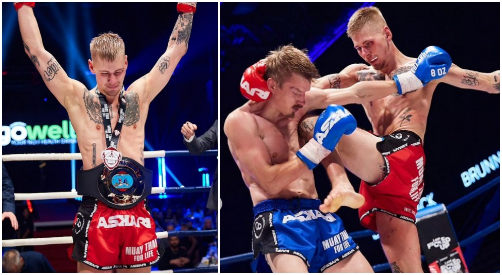 Scandinavian Muay Thai Fighters Linus Bylander Frontkick.online
