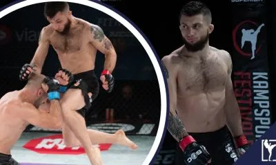 Bartosz Wojcikiewicz Superior Challenge MMA UFC Frontkick