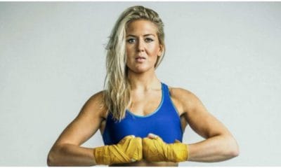 Klara Svensson boxing Frontkick.online
