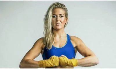 Klara Svensson boxing Frontkick.online