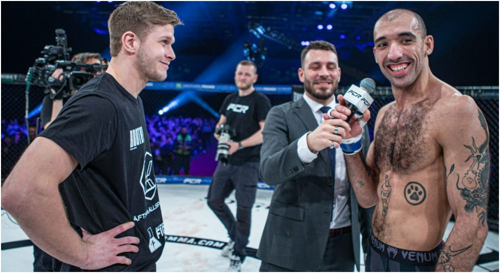 Moe Ahmadi David Jacobsson MMA FCR 19 Frontkick.online