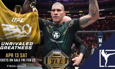 UFC 300 main event Alex Pereira vs Jamahal Hill headline UFC 300 MMA Frontkick.online