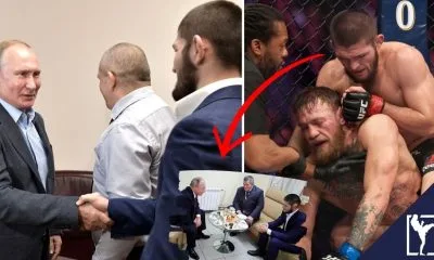 Vladimir Putin gift Khabib Nurmagomedov Conor McGregor Frontkick.online UFC MMA