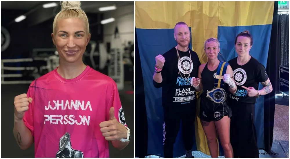Johanna Persson Muay Thai Champ Frontkick.online