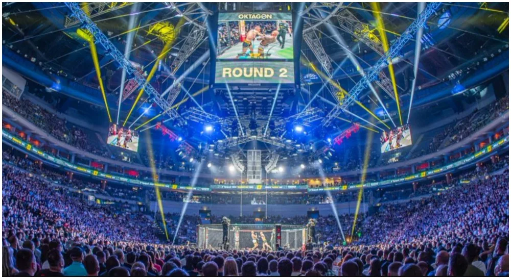 OKTAGON MMA cage arena Frontkick.online
