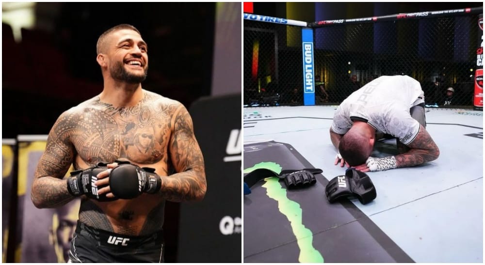 Retired MMA fighters Tyson Pedro Frontkick.online