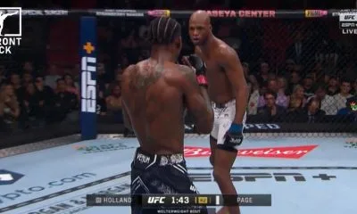 UFC 299 MVP Michael Venom Page Kevin Holland results MMA Frontkick