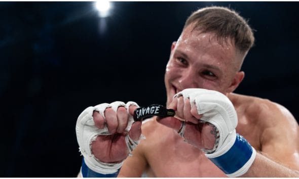 Raymond Johansson MMA 1 Frontkick