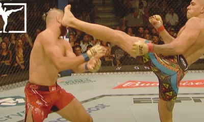 Alex Pereira knockout Frontkick