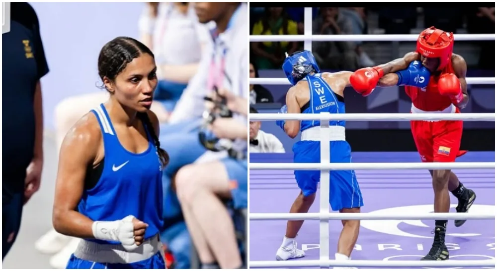 Agnes Alexiusson olympics Frontkick