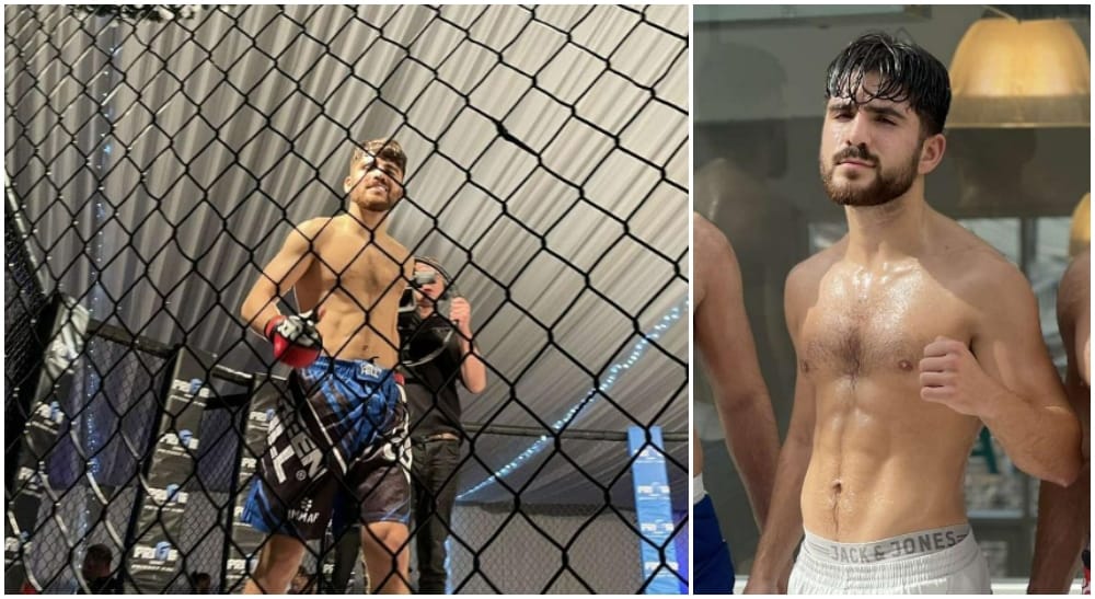 Anes Palani MMA Frontkick