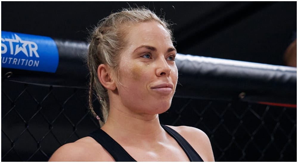 Jennifer Ankerud MMA 1 Frontkick